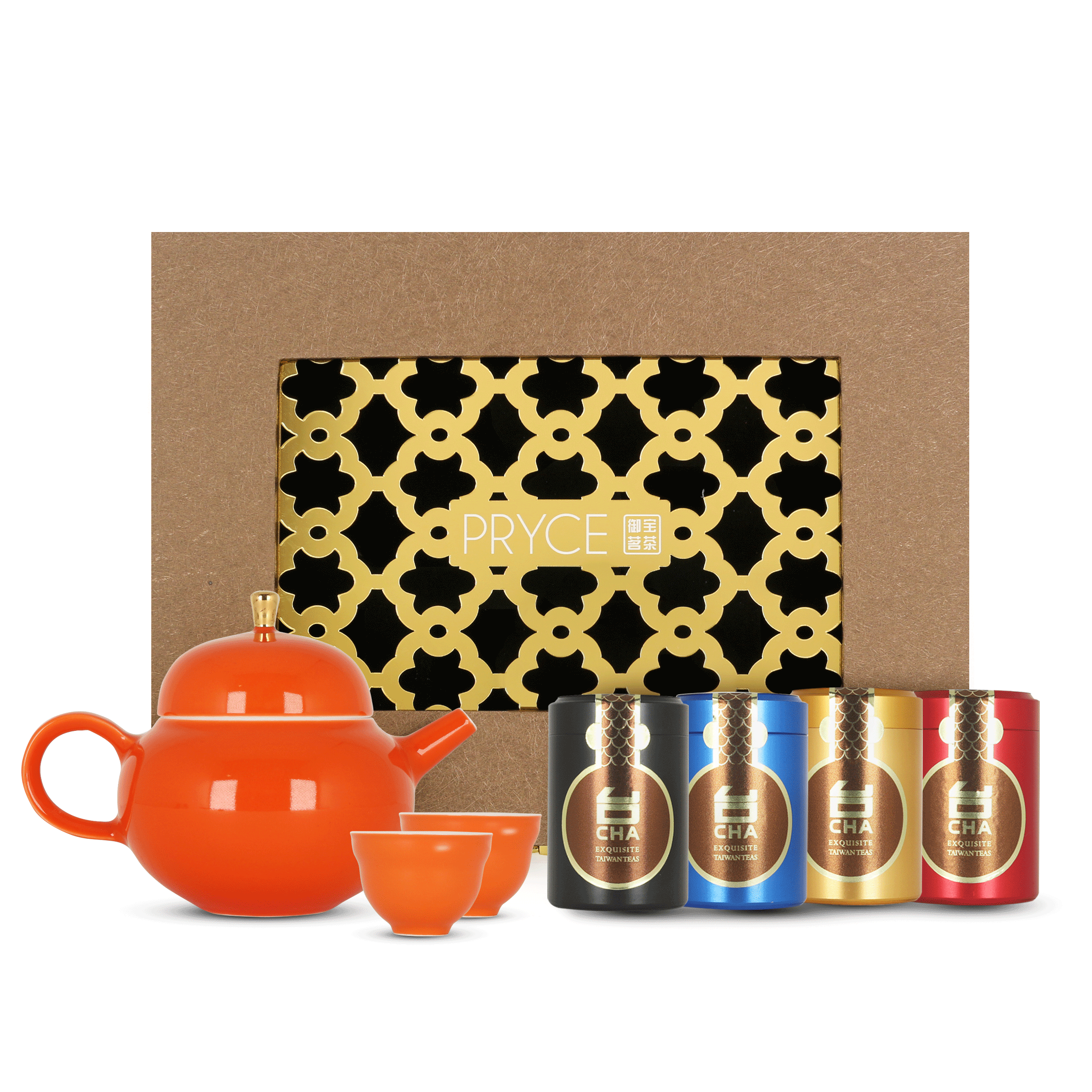 Tai-Cha Sommelier Gift Set (Mandarin Orange)