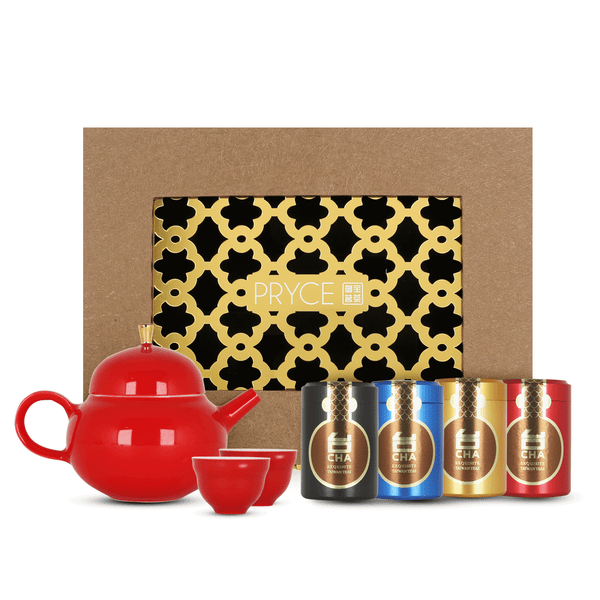 Tai-Cha Sommelier Gift Set (China Red)