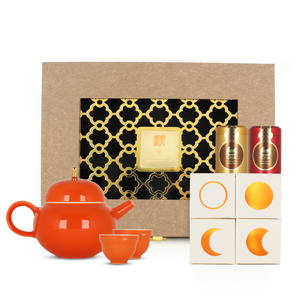 Tai-Cha Sommelier Gift Set - Mooncake Edition (Mandarin Orange)